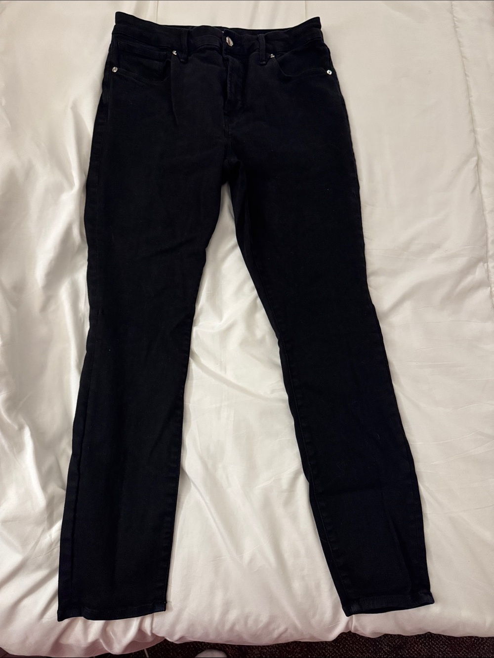 Good American Black Skinny Jeans